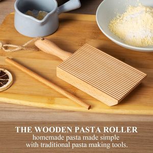 Tabla <span class=keywords><strong>para</strong></span> Hacer Gnocchi Artesanal, Ecológica y Auténtica, de Madera de Haya Natural, Apta <span class=keywords><strong>para</strong></span> <span class=keywords><strong>Lavavajillas</strong></span>, <span class=keywords><strong>para</strong></span> un Uso Fácil - Product Image 6