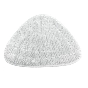 Almohadillas de tela para mopa a vapor, triangulares, de fibra de chenilla, blancas, grises, a rayas, para limpieza del hogar, 51-100 metros cuadrados - Product Image 2