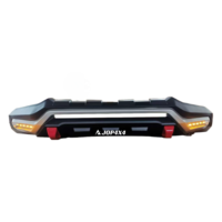 Pour Triton 2020 + L200 2020 + 4X4 pièces extérieures tout-terrain ABS plastique noir pare-chocs arrière