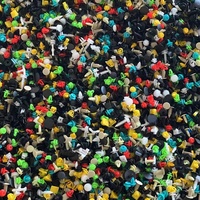 Nouvel ensemble de 500 attaches automobiles de haute qualité, kit de clips de fixation pour carrosserie, rivets à pousser en plastique, assortiment de clips de garniture de porte pour