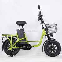 Grande batterie Monster mise à niveau V3 Plus V8 Pro vélo électrique 16 pouces 60V 21Ah 30Ah 40Ah vélo électrique Cargo Food Delivery E Bike