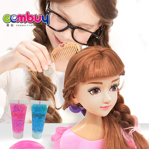 Juego <span class=keywords><strong>de</strong></span> <span class=keywords><strong>Maquillaje</strong></span> <span class=keywords><strong>y</strong></span> <span class=keywords><strong>Vestir</strong></span> para Muñecas, Modelo <span class=keywords><strong>de</strong></span> Cabello DIY - Product Image 4