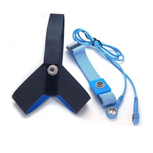 Sangle de talon ESD pour usine électronique, sangle de pied antistatique ESD réglable, ceinture de <span class=keywords><strong>décharge</strong></span> électronique - Product Image 1