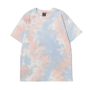Logo personalizzato ampio manica corta da uomo t-Shirt Tie Dye di qualità cotone Tie Dye t Shirt all'ingrosso 2023 estate t-Shirt Unisex - Product Image 2