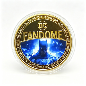 Moneda Conmemorativa Red Lightning Champion 2026: Cinco Poses de Héroes de Películas, Estuche de Hierro Bañado en Oro - Product Image 4