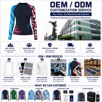 Camiseta de Surf de Manga Larga para Mujer al por Mayor, con Estampado por Sublimación, de Alta Elasticidad y Secado Rápido, Top de Natación para Playa, Venta al por Mayor OEM