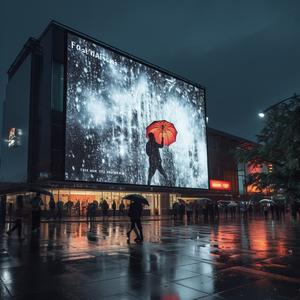 Không thấm nước độ sáng cao ngoài trời dẫn Màn hình hiển thị p6.67 cho quảng cáo và hiển thị công cộng khả năng hiển thị cao dẫn màn hình - Product Image 5