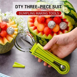 Cuchillas para Melón, Herramienta para Cortar Frutas, Cuchillo para Sandía, Rebanador, Utensilios de Cocina Innovadores, Artículos Útiles para el Hogar - Product Image 3