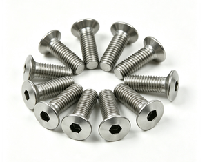 Tornillo <span class=keywords><strong>Allen</strong></span> de Cabeza Plana de Acero Inoxidable de Alta Precisión, <span class=keywords><strong>Perno</strong></span> de Máquina con Cabeza Hexagonal Avellanada DIN7991 - Product Image 3