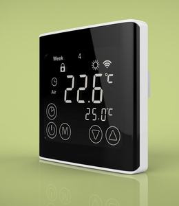 C17 thông minh màn hình cảm ứng sưởi ấm sàn nhiệt điều khiển linh hoạt cho nhiệt độ trong nhà quy định tầng hầm phòng khách - Product Image 1