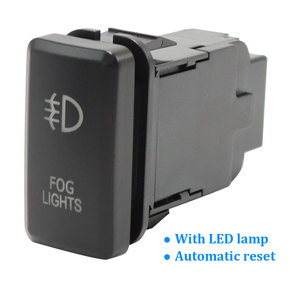 5-polige <span class=keywords><strong>12V</strong></span> drukknop aan/uit-schakelaar compatibel met mistlampen en DRL LED-lichtbalk - Product Image 4