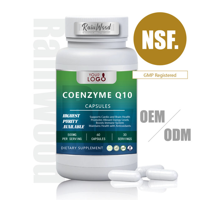 PQQ Omega-3 Coenzyme Q10 Ubiquinone 400mg CoQ10 Softgels Capsule Supplement for Heart Energy