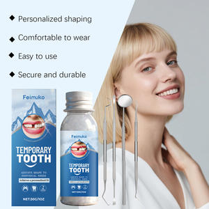 Kit de Cuidado Dental Temporal Más Vendido, Dentaduras Postizas Rellenas Hazlo Tú Mismo, Sonrisa Hermosa, Cuidado Bucal, Cuidado Dental Conveniente, Blanqueamiento Dental - Product Image 4