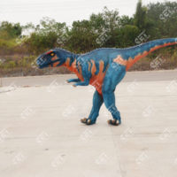 Modelo de Dinosaurio Realista Hecho a Mano, Traje de T-Rex para Adultos, Disfraz de Dinosaurio Caminante para Espectáculos/Adventuras