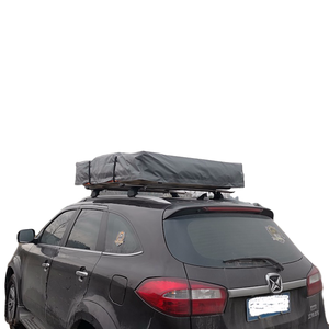 Tenda da Tetto Auto Pieghevole Impermeabile per 2-3 Persone con Parasole per Campeggio - Product Image 4