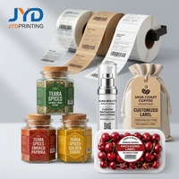 Autocollants personnalisés, logo personnalisé, étiquettes d'impression en vinyle pour l'emballage, autocollants pour fruits et légumes, autocollants avec des fruits sur