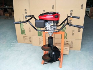 Küçük el toprak toprak toprak sondajı matkap makinesi burgu tarım için ağaç dikme - Product Image 2
