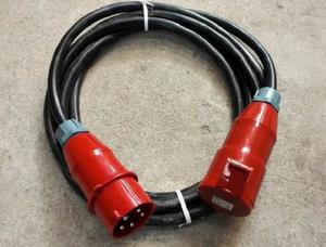 32A 5Pin <span class=keywords><strong>3</strong></span> <span class=keywords><strong>เฟส</strong></span>ไฟฟ้า power extension feeder cable - Product Image 4