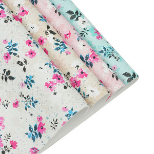 <span class=keywords><strong>Film</strong></span> imprimé de fleurs colorées personnalisé de 0,7 mm d'épaisseur, simili cuir synthétique PU pour matériaux de chaussures - Product Image 2