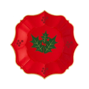 Assiettes en papier pour fête de Noël, fabricant d'assiettes en papier personnalisables pour la fête de Noël, assiettes en papier jetables décoratives - Product Image 3