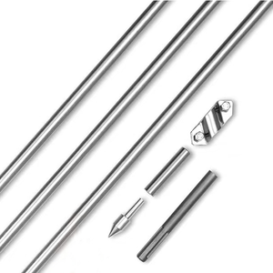 Protección contra Rayos, Puesta a Tierra, Varilla de Puesta a Tierra de Acero Inoxidable 316L V4A EDEL STAHL - Product Image 3