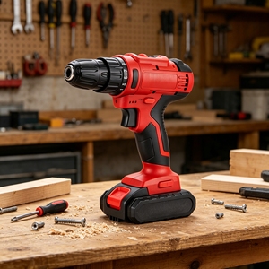 L&P Taladro de Impacto Inalámbrico Recargable de Litio Negro Ajustable de Gran Venta para el Hogar - Product Image 5
