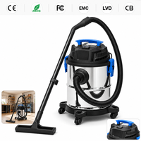 Aspirateur cylindrique sans sac haute puissance 1200W à forte aspiration, pour usage domestique, sec et humide, vente en gros