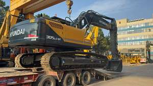 Excavadora de orugas Hyundai usada en Corea rentable 6 meses de garantía Cummins Engine 30 toneladas de peso operativo - Product Image 3