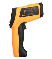 Thermomètre infrarouge numérique IT-1650, pistolet de mesure de température, thermomètre IR industriel laser, étalonnage 200~1650 ℃