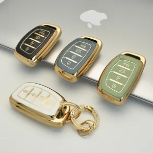 New Product Explosion Soft Tpu Key Fob case Cover with Key Chain for <strong>Car</strong> <strong>Accessories</strong> Fit for hyundai Ix35 Series - Product Image 1
