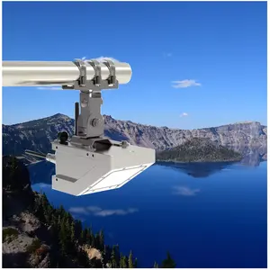 CE nehir yeraltı borusu ağ Radar sıvı akış ölçer Radar su seviyesi 40 metre su akış hızı nehir 3 In 1 sensör ürün
