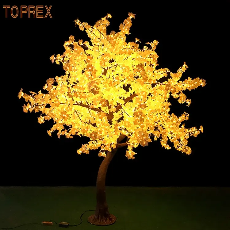 Rgb LED simulazione fiore albero luce paesaggio giardino esterno impermeabile artificiale LED albero luci