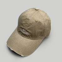 Gorra de Béisbol de Algodón de Alta Calidad con Logotipo Bordado de Leopardo, Estilo Hip-Hop, Retro, sin Estructura, para Papá, Paquete de 6 Unidades al por Mayor