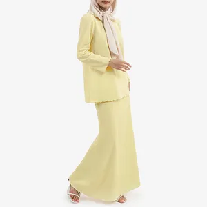 Xu Hướng Mới Truyền Thống Hồi Giáo Phụ Nữ Của Quần Áo Baju Kurung Hồi Giáo Phụ Nữ Ăn Mặc