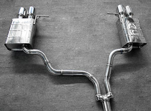 نظام عادم Audi Q5 B9 عالي الأداء مع كاتم صوت الهروب من الفولاذ المقاوم للصدأ - Product Image 3