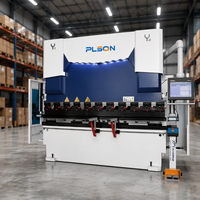 Presse plieuse CNC électro-hydraulique de haute précision PLSON 4+1 axes pour tôles d'acier