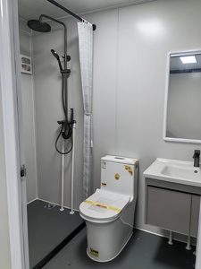Casa expandible de doble ala portátil de lujo de 20 pies, casa prefabricada de 2 dormitorios y 40 pies con <span class=keywords><strong>terraza</strong></span> y balcón cubierto - Product Image 3