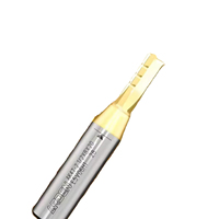 Fraise de compression CNC haute précision, fraise droite TCT en carbure revêtu AlTiN, 3 dents, pour le bois (ODM/OEM)