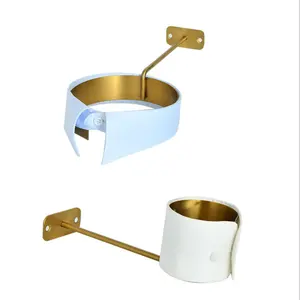 Stainless Steel Wall-mounted Cuff Collar Wrist Display Stands Brackets Clothing Store Suit Shirts, Metal Collars Display Racks