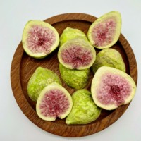 Zoete gevriesdroogde vijgen fruit- en groentesnacks - Gezonde Aziatische importzak |   Halfzachte textuur, kant-en-klaar, OU Kosher Halal