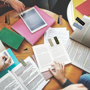 Marcadores Magnéticos con Citas Inspiradoras, Clips Magnéticos <span class=keywords><strong>para</strong></span> Páginas, Regalos <span class=keywords><strong>para</strong></span> Amantes de la Lectura, Decoración de Oficina - Product Image 1
