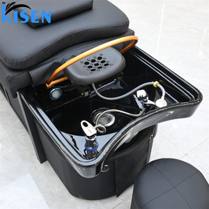KISEN Salon Sink Bowl Hair Washing Head Spa Bed Thai Massage Pedicure <strong>Shampoo</strong> Bed Spa Head Massage <strong>Shampoo</strong> <strong>Sofa</strong> Equipment - Product Image 4