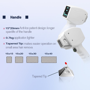 Oltre 15 anni di esperienza come fornitore. Macchina per Epilazione Permanente e Ringiovanimento della Pelle con Laser a Diodi a Tripla <span class=keywords><strong>Luce</strong></span> Pulsata 808nm 755nm 1064nm - Product Image 3