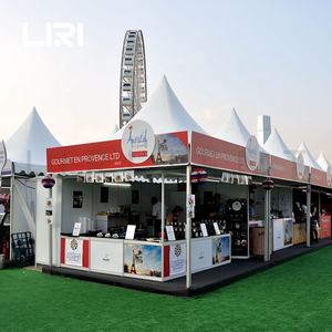 Tente de jardin de qualité supérieure 6x6m à toit haut <span class=keywords><strong>pour</strong></span> événements polyvalents - Product Image 2