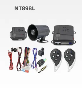 Báo động xe an ninh & Keyless hệ thống nhập, thân cây POP với hai 4-nút điều khiển từ xa cửa khóa/mở khóa