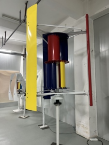 Kit Eólico de Eje Vertical de 5000W para Conexión a Red con PMG de CA Trifásico, Aspas de 3.2m y Cubo para Uso Doméstico FH3.6, Salida de Potencia de 5000W, Genera Energía - Product Image 2