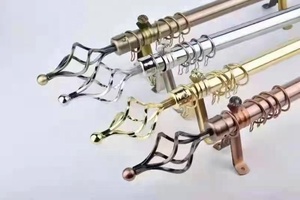 Ensemble complet de tringles à rideaux de 25 à <span class=keywords><strong>28</strong></span> <span class=keywords><strong>mm</strong></span>, emballage en boîte PVC, <span class=keywords><strong>tringle</strong></span> à rideaux extensible pour fenêtre - Product Image 6