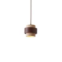Lustre suspendu haut de gamme style Wabi-sabi pour salon, chambre, bar, salle à manger, style vintage, pour gîte, 5 kg, commande par interrupteur