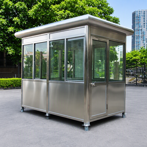 Facile installazione leggera <span class=keywords><strong>di</strong></span> acciaio mobili caffè/ufficio/negozio/capannone/cabina/Chalet - Product Image 1