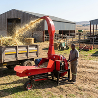 Coupe-fourrage électrique 9-10 tonnes, machine à hacher la paille à haute capacité de décharge, pour bétail, moutons, ferme, ensilage